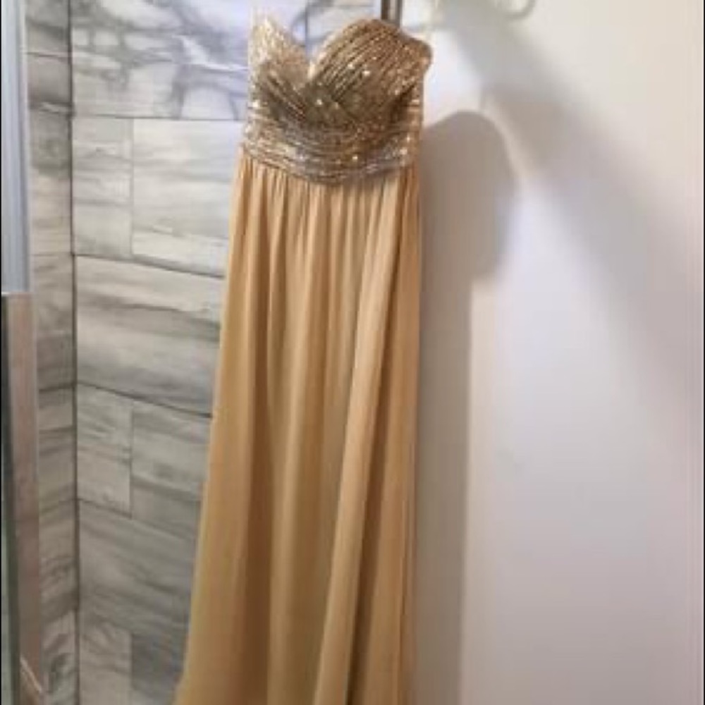 Gold Dress